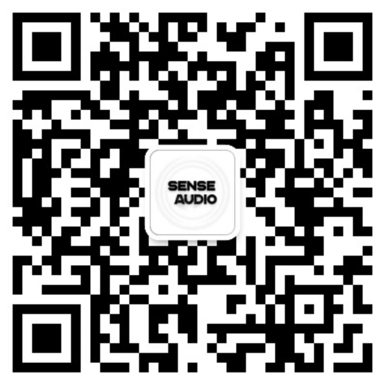 SenseAudio 官方公众号